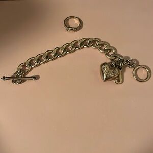 Vintage Juicy Couture Bracelet and Ring